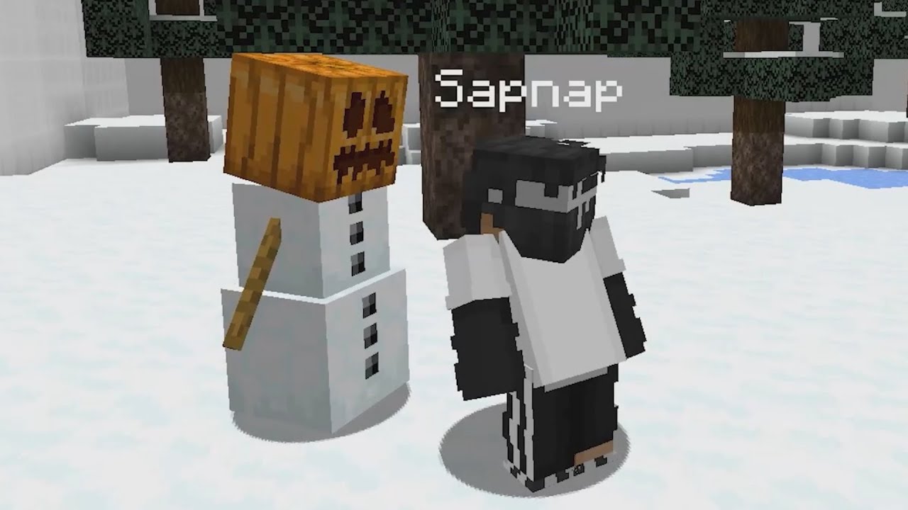 Злой снеговик...