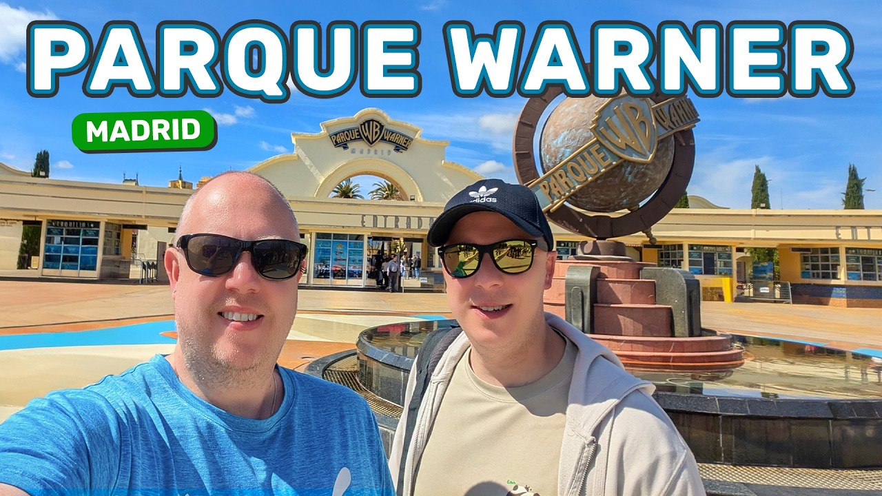Parque Warner Madrid - Inside Spain's Amazing Warner Bros Theme Park! 🇪🇸