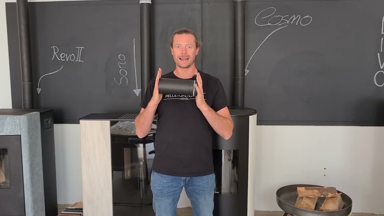 Wie man einen Pelletofen richtig Verrohrt! Was muss man beim Anschluß beachten?
