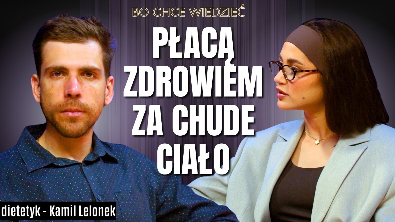 Dietetyk: Celebrytki KUPUJĄ SZCZUPŁOŚĆ! CAŁA PRAWDA o skutkach GLP-1 i peptydach - Kamil Lelonek