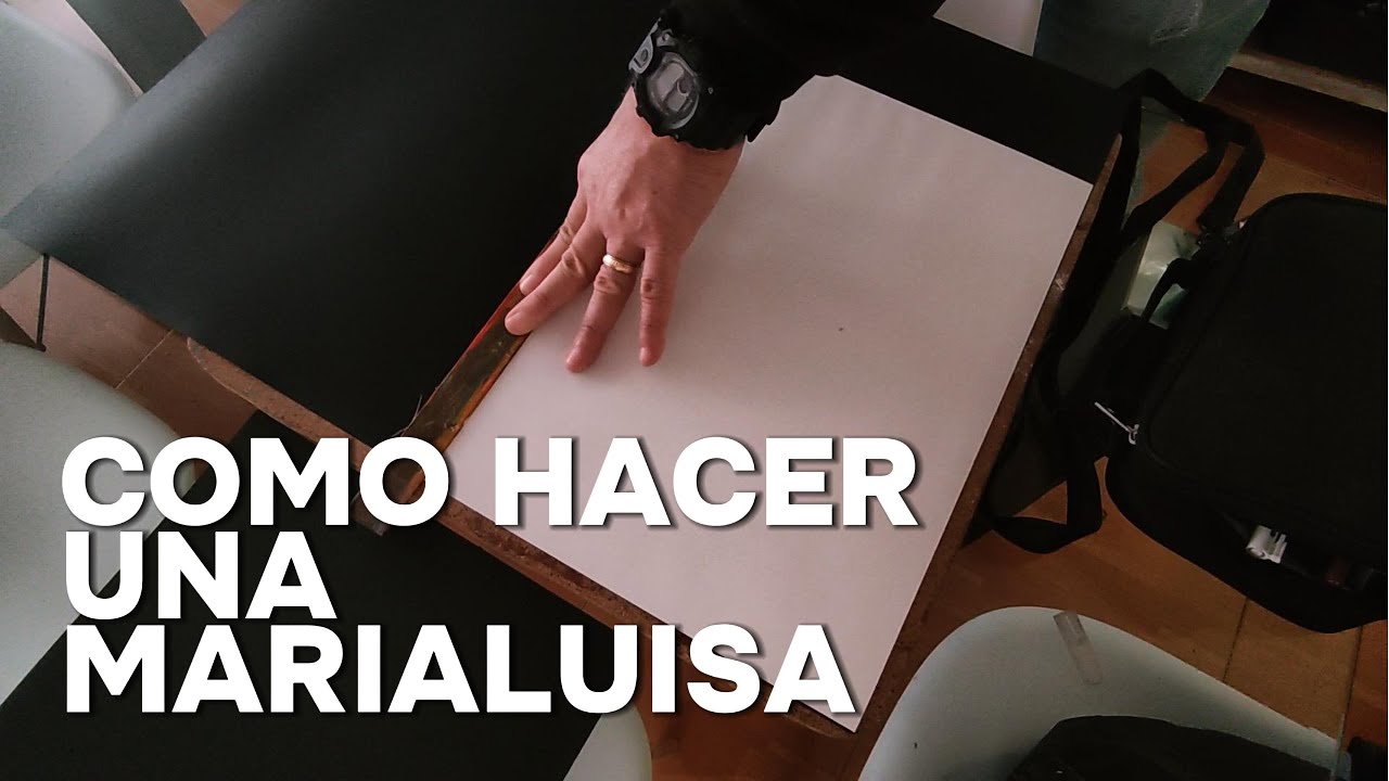 Cómo hacer un Paspartú (María Luisa) Mini Tutorial