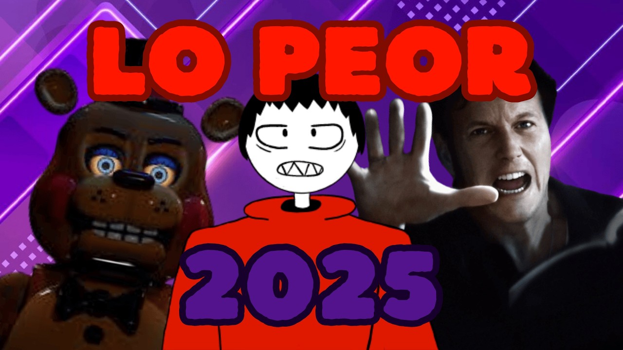 LAS 7 PEORES PELÍCULAS de 2025