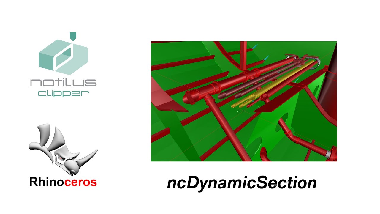NotilusClipper - Dynamic Section with Clipping Plane | Rhino 3D