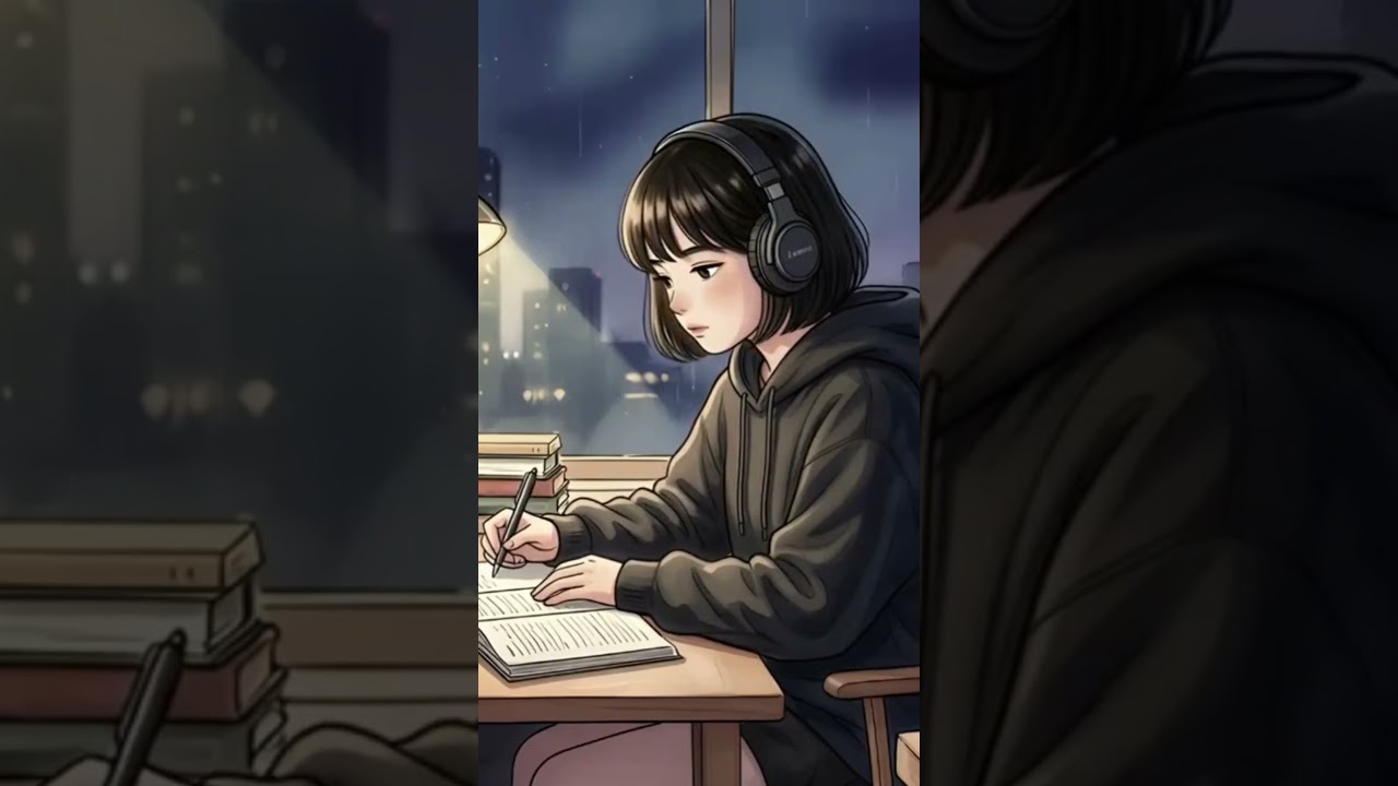 20s Focus Boost 📚 Aiko's Late Night Study [The Loft Vibes] #animelofi #focusmusic #lofihiphop