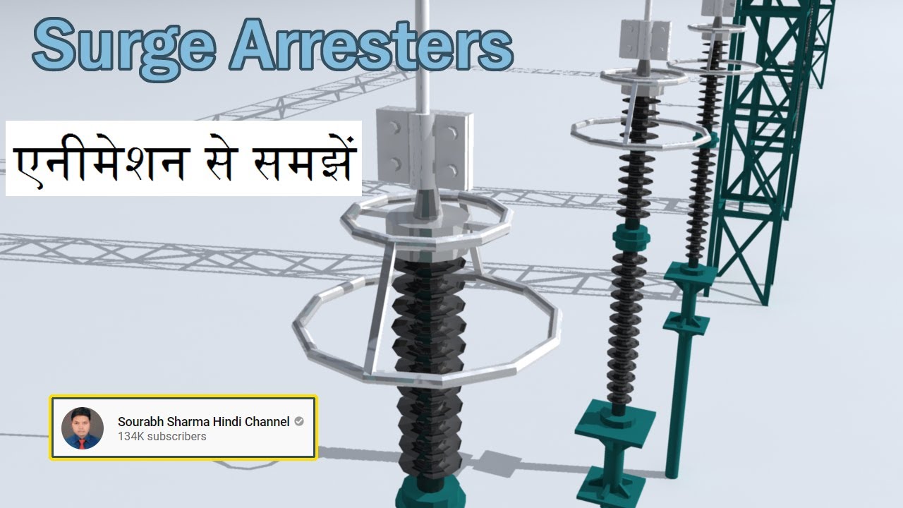 Surge Arrester working animation