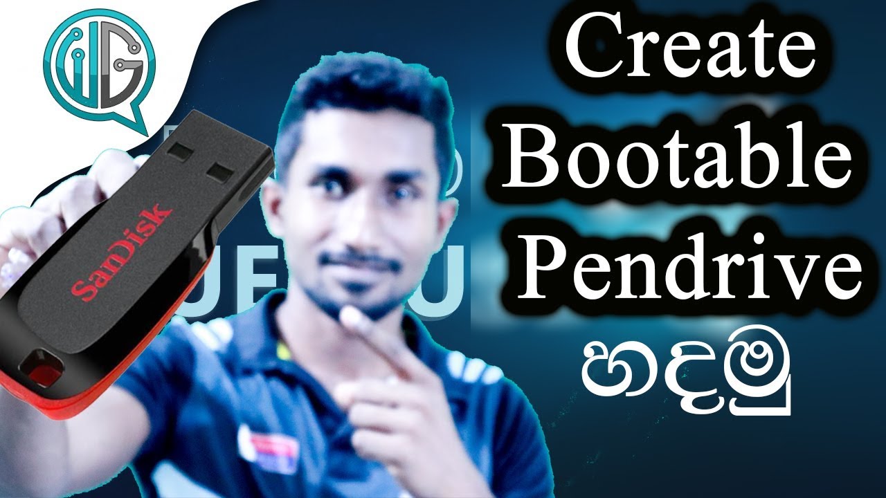 How to create Bootable pen drives with Rufus tool | Sanush Bro ThinkDifferent.
