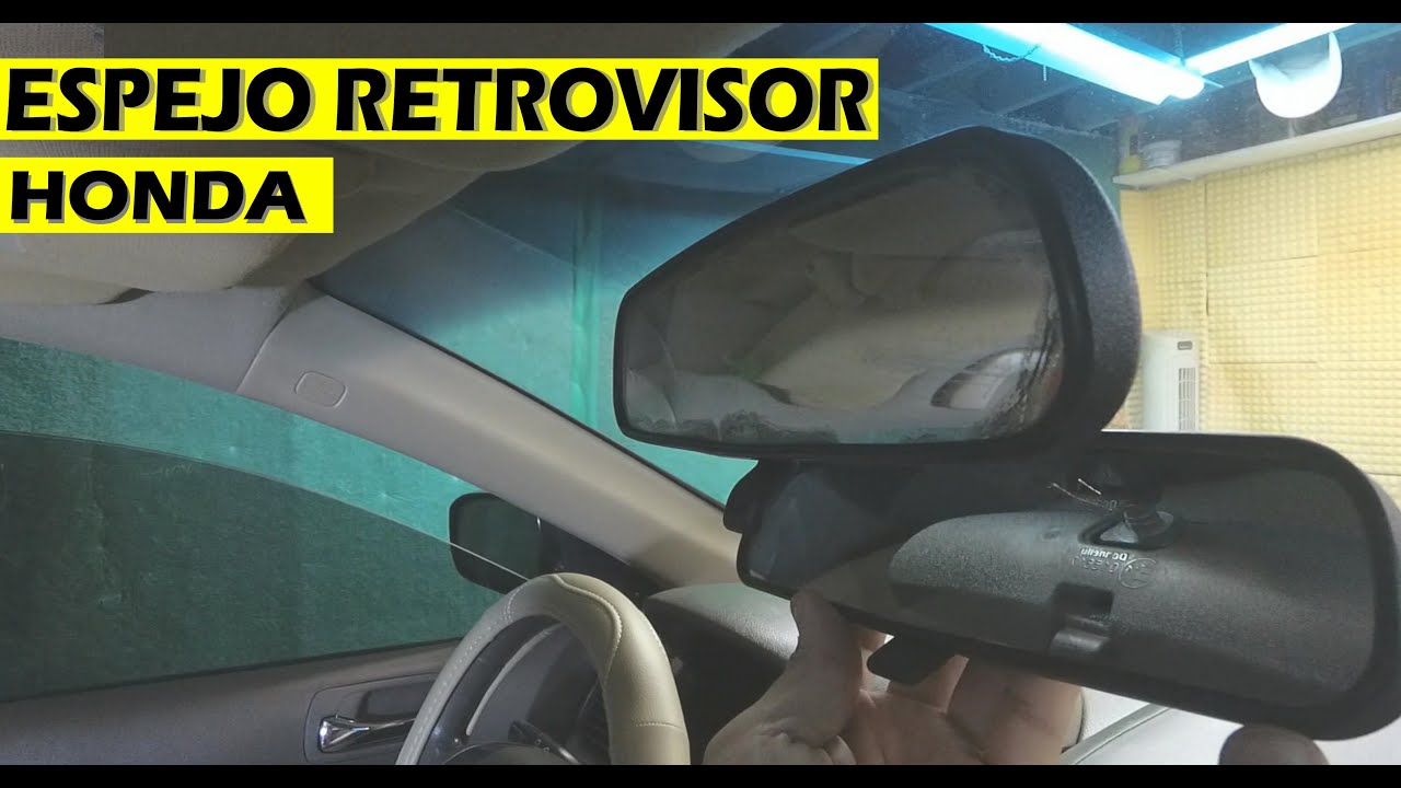 Como cambiar Espejo Retrovisor Honda