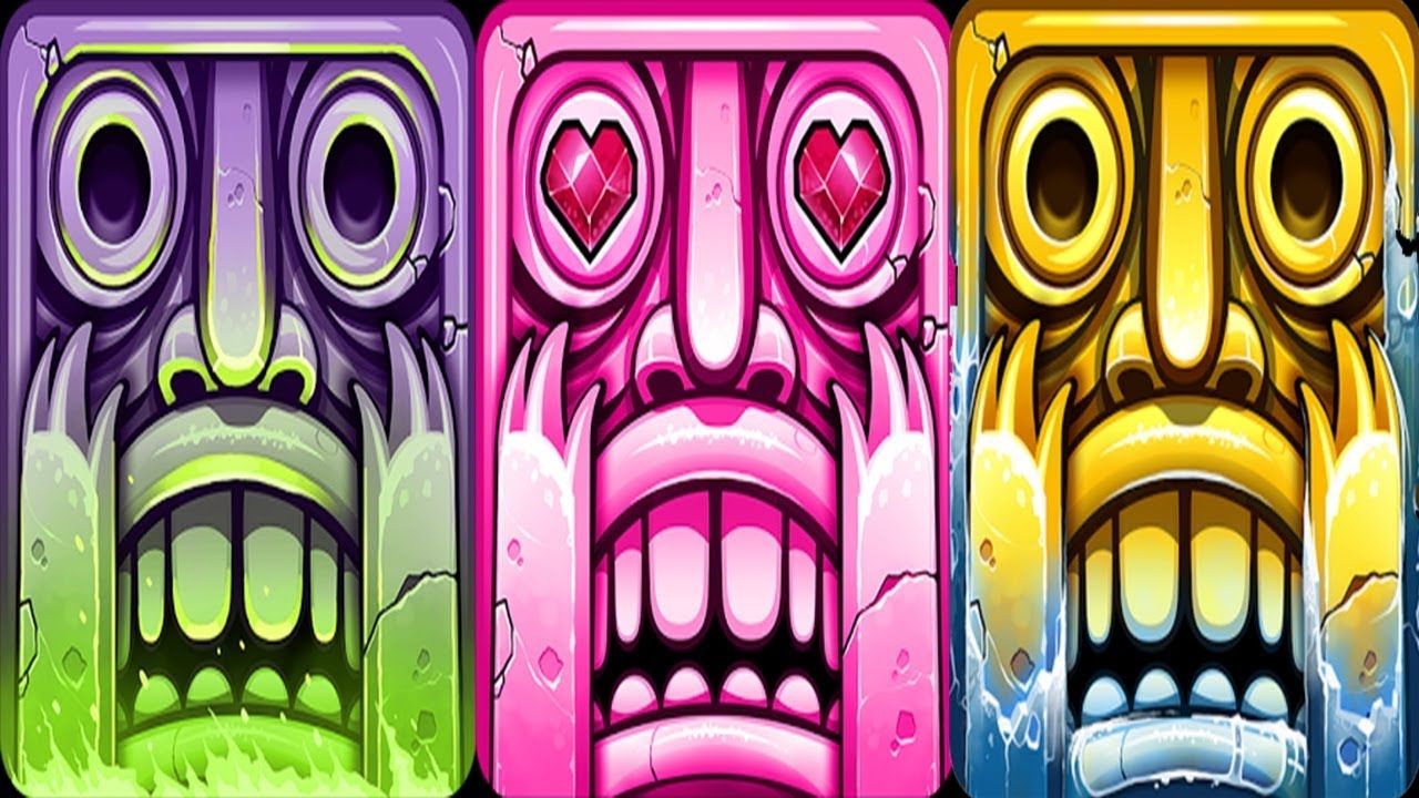 Temple Run Spooky Summit VS Blazing Sands VS Frozen Shadows Gameplay HD #74