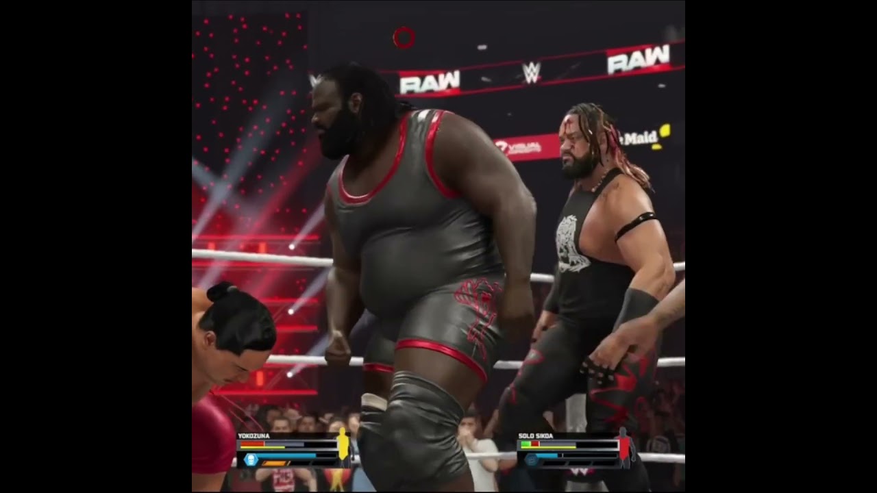 WWE 2K25 Марк Генри — СВЕРХЧЕЛОВЕК! Сильнейший в мире удар 600 фунтов против Йокодзуны