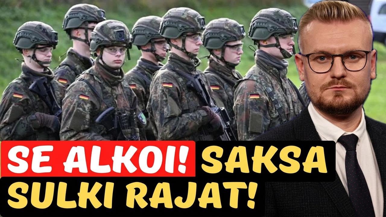 Saksa sulki rajat miehilt&auml; &ndash; m&auml;&auml;r&auml;ttiin ilmoittautumaan Bundeswehriin!