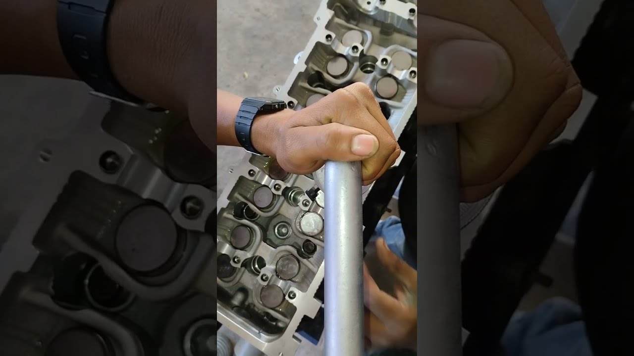 TORQUE EN GRADOS SIN HERRAMIENTA ESPECIAL #mechanical #mecanicaautomotriz #mechanic #ajustedemotor