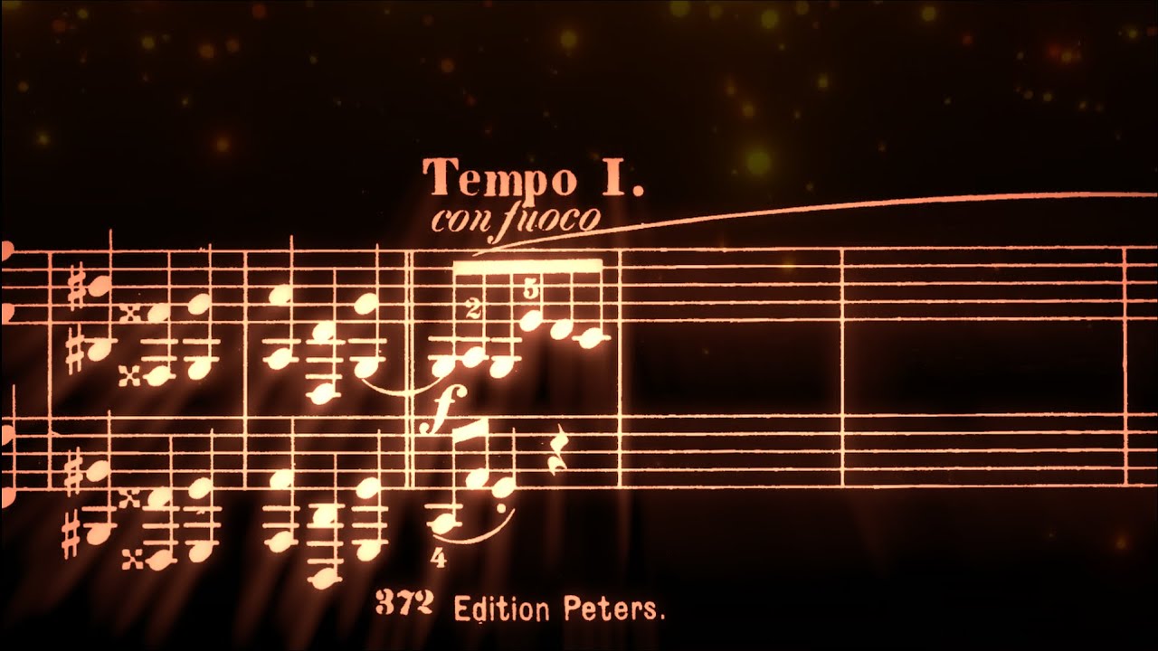 Scherzo No. 3 CODA - Chopin (Animated Sheet Music)