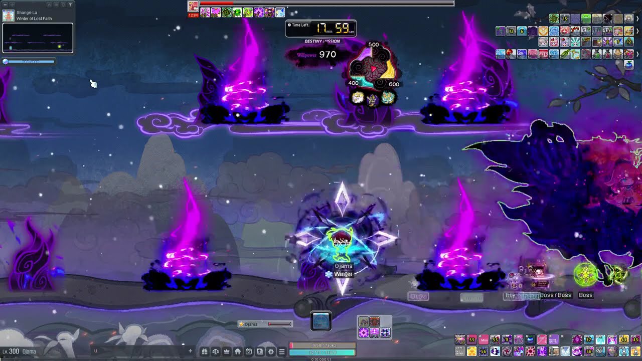 Maplestory GMS (Luna) Ojama Night Lord Hard Kaling Destiny Mission