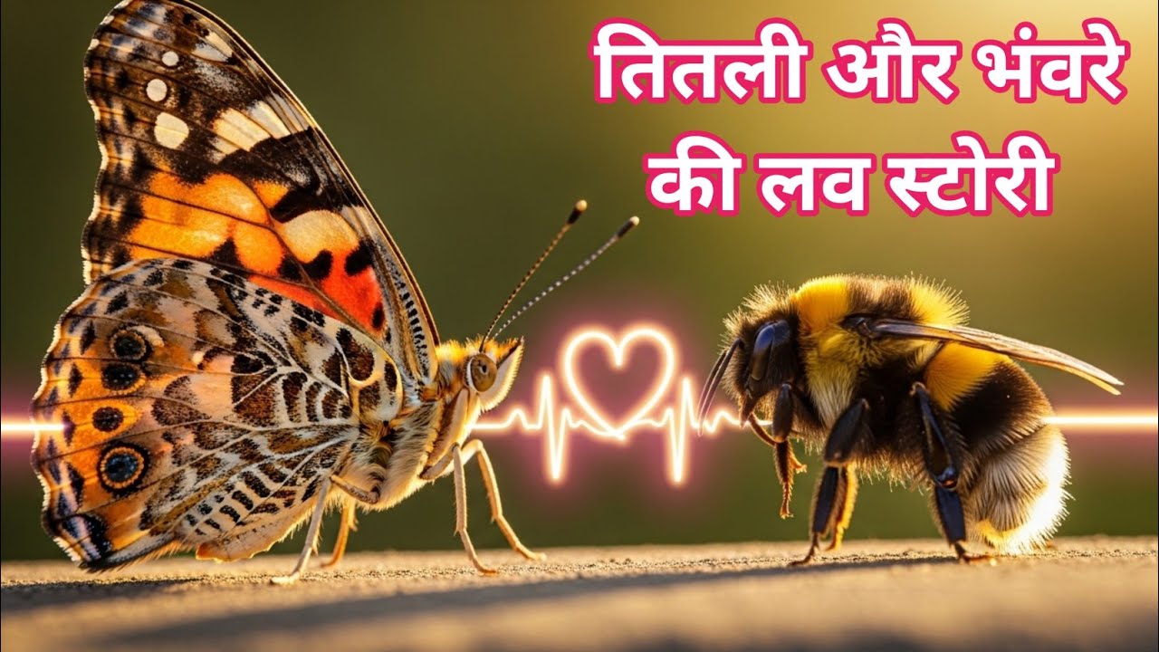 “तितली और भँवरा – दिल छू लेने वाली प्रेम कहानी | Heart Touching Hindi Story” #marvel 