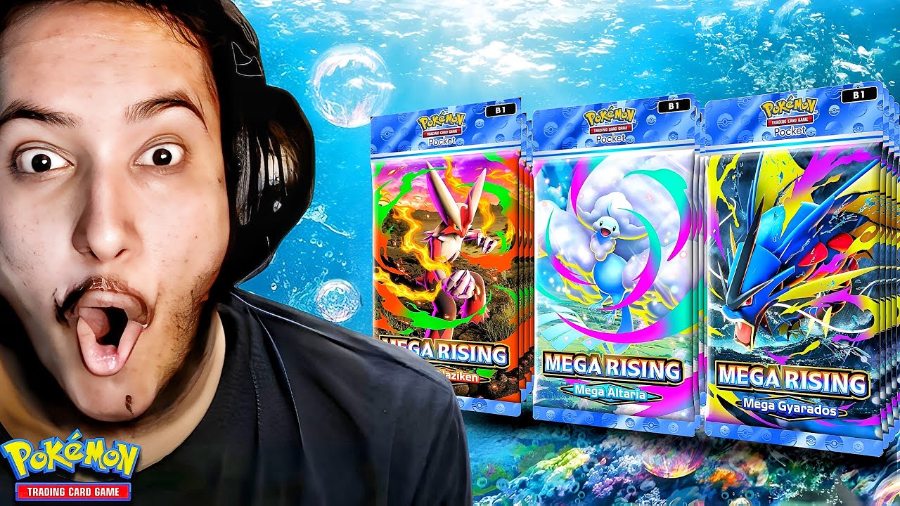 MAX Mega Rising Pack Opening in Pokemon Pocket!
