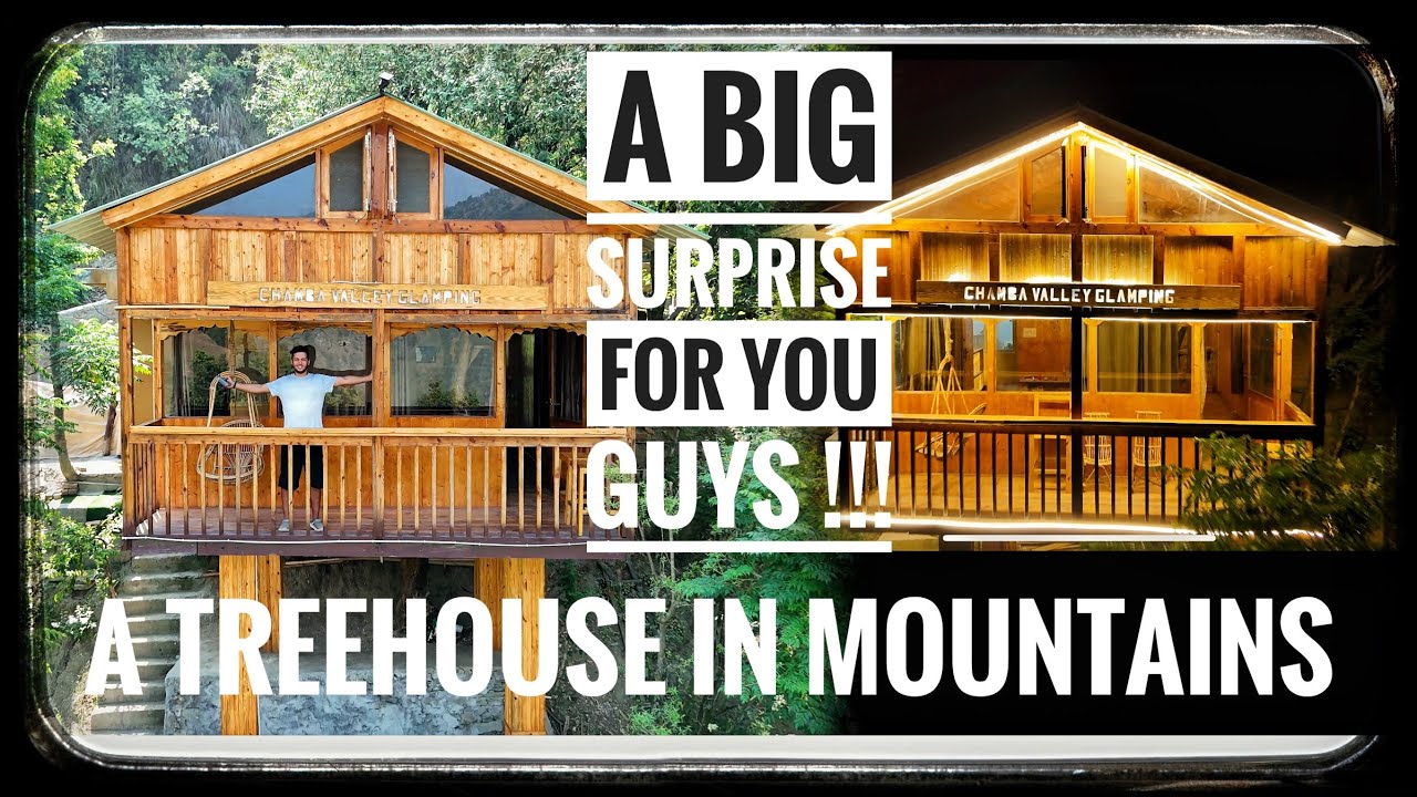 My Treehouse in mountains  #Chambavalleyglamping