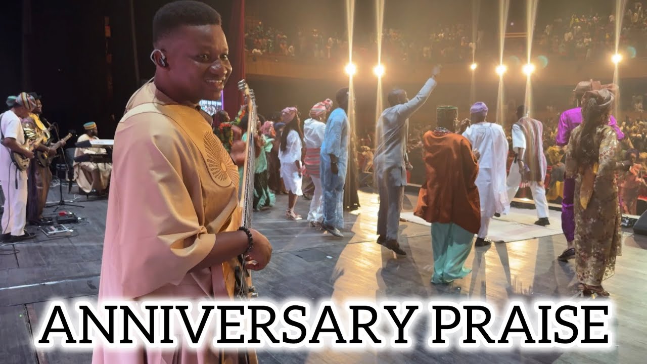 BAND ON FIRE AT THE CCI 13TH ANNIVERSARY | AFRICAN PRAISE MEDLEY | IN EAR MIX | BASS GUITAR CAM 