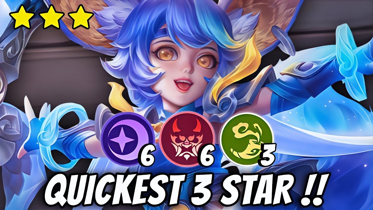 STAGE 3 ROUND 5 - 3 STAR NANA ALREADY!! KISHIN STARGAZER!! MAGIC CHESS GO GO 
