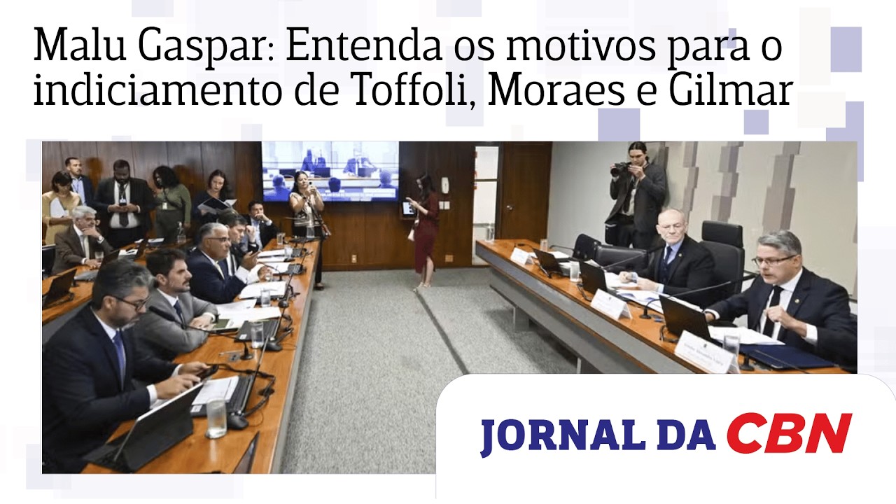Malu Gaspar: Entenda os motivos para o indiciamento de Toffoli, Moraes e Gilmar