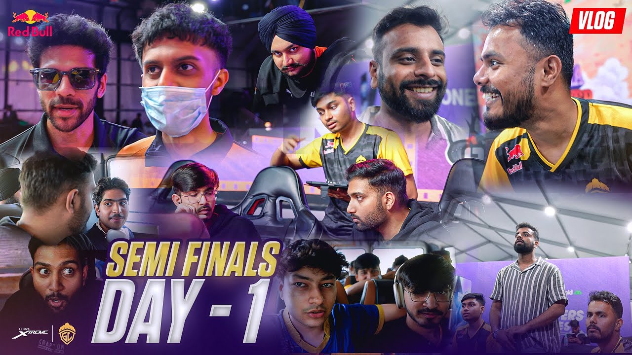 BGMS SEMIS DAY 1 | TOUGH ROAD AHEAD | TEAM GODLIKE VLOG