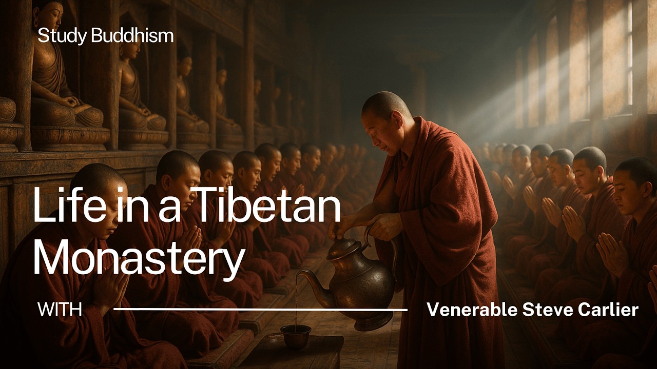 Life in a Tibetan Monastery | Venerable Steve Carlier
