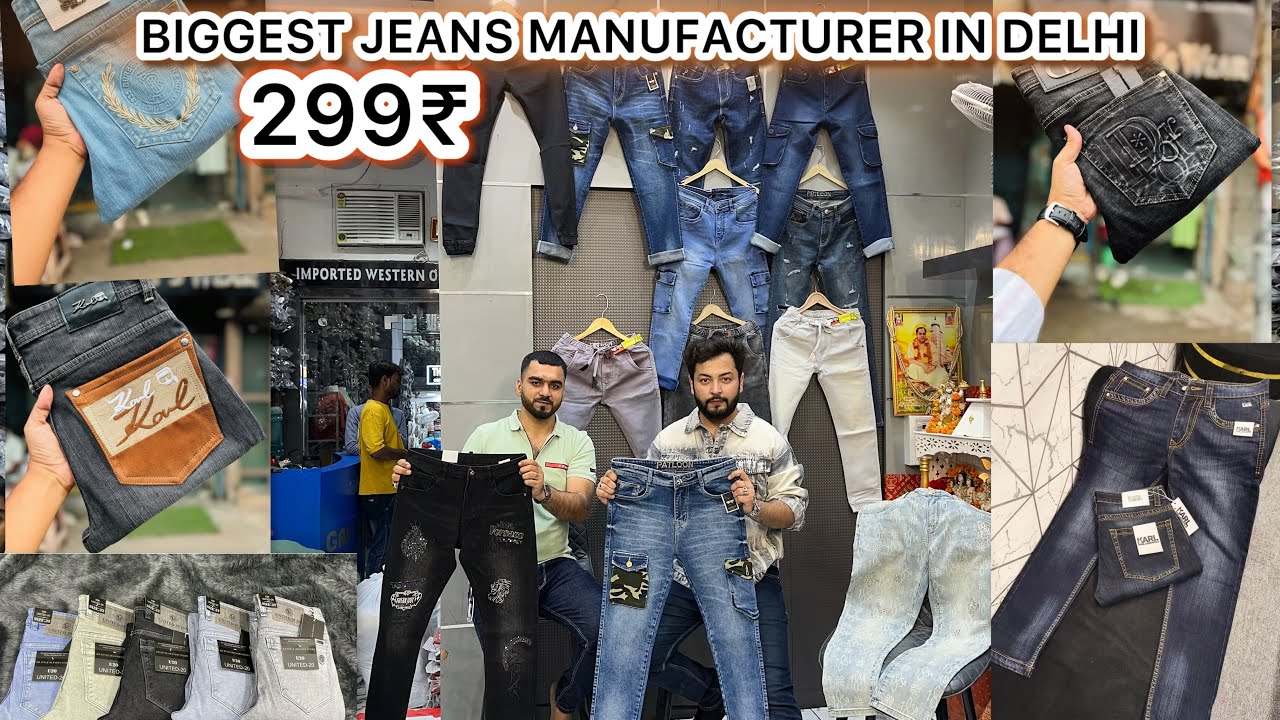 Biggest JEANS Manufacturer in DELHI | PATLOON JEANS | Tank Road Jeans Market