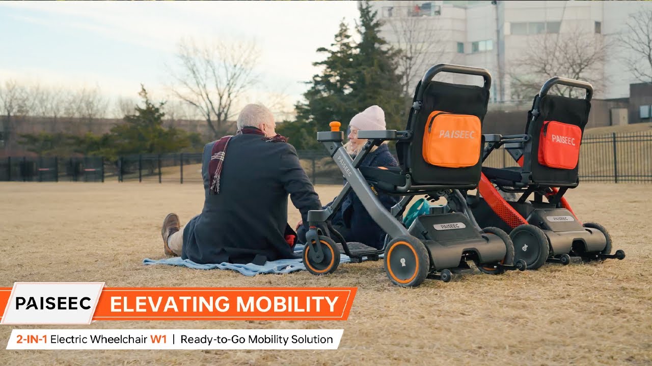 [New Launch] Introducing the Paiseec 2-In-1 Electric Wheelchair W1