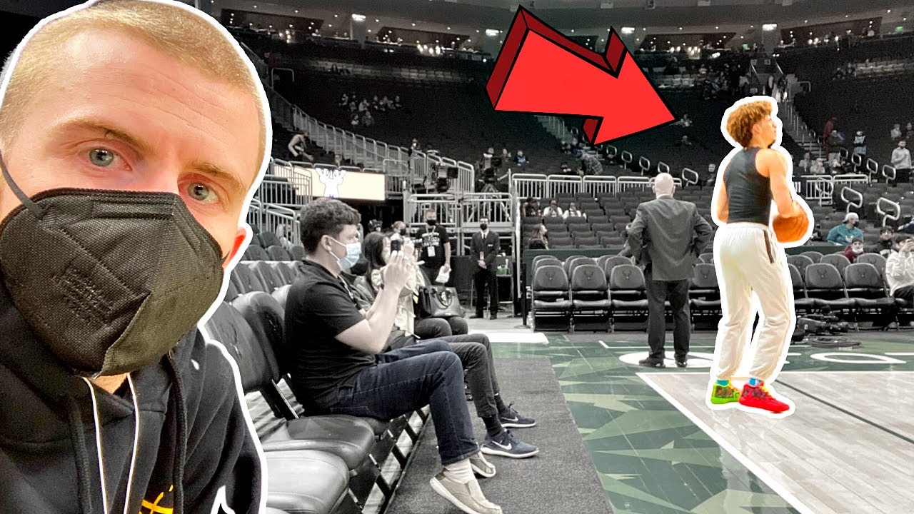 Courtside Vlog bei LaMelo & Giannis | KobeBjoern