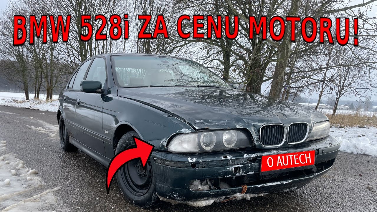 koupil jsem BMW E39 528i za 20 000 Kč | Projekt 528i #1