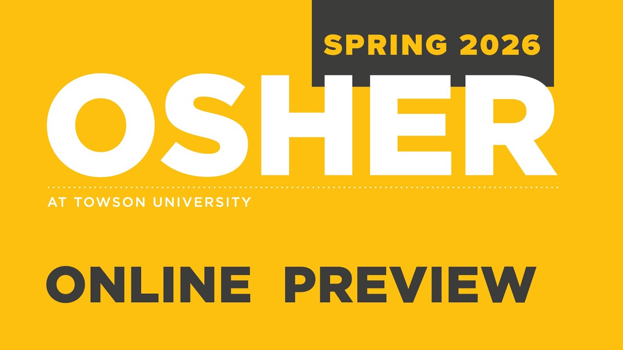 Osher 2026 Spring Preview