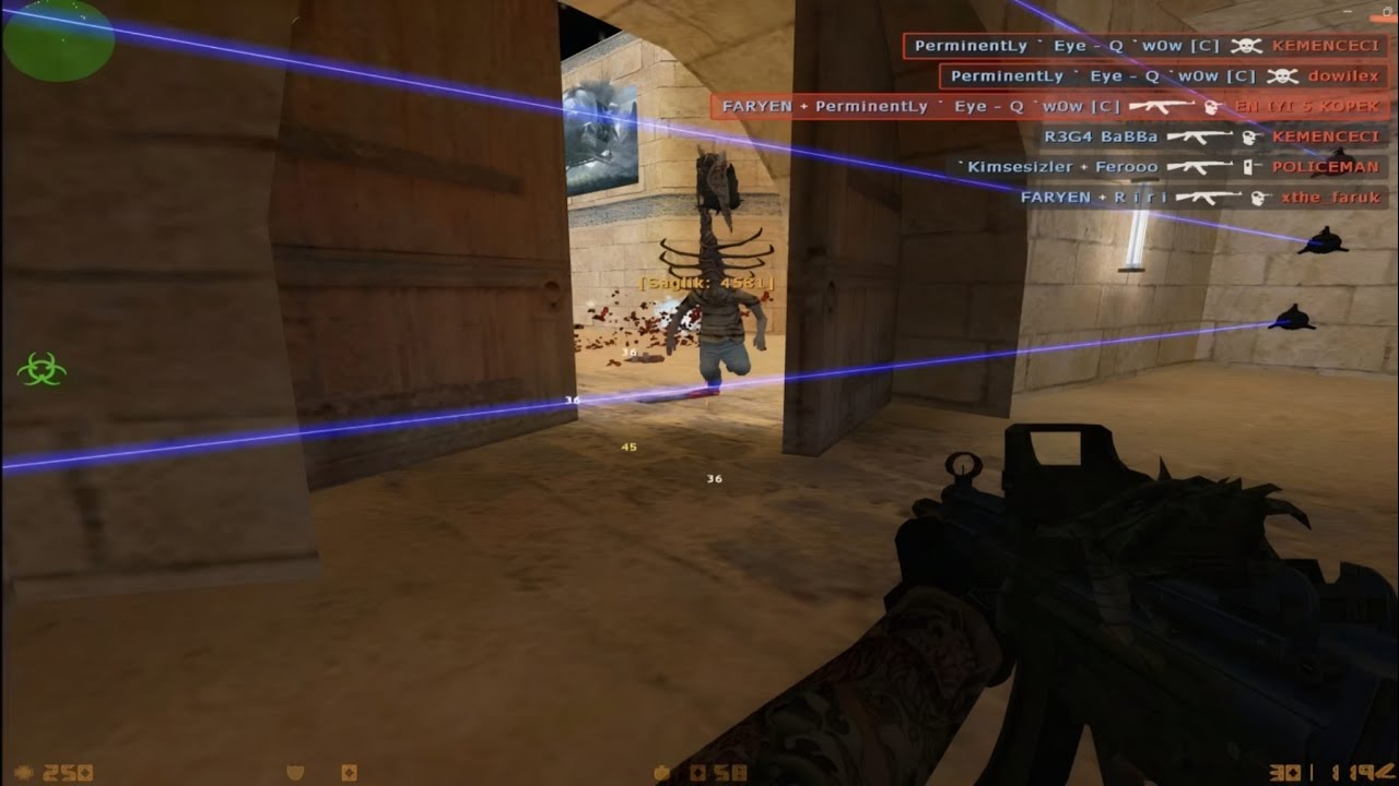GECE MESAİSİ - CS 1.6 & Zombie Plague - zm_dust2_2k15