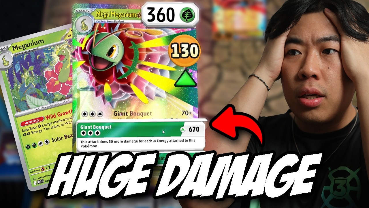 Mega Meganium Ex is the NEW BEST Grass Deck | Pok&eacute;mon TCG LIVE Gameplay