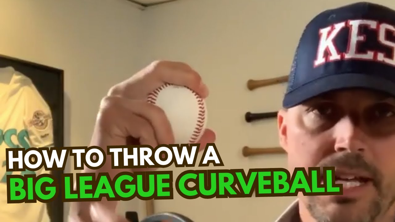 Pitching Drill: How to throw a BIG LEAGUE curveball?