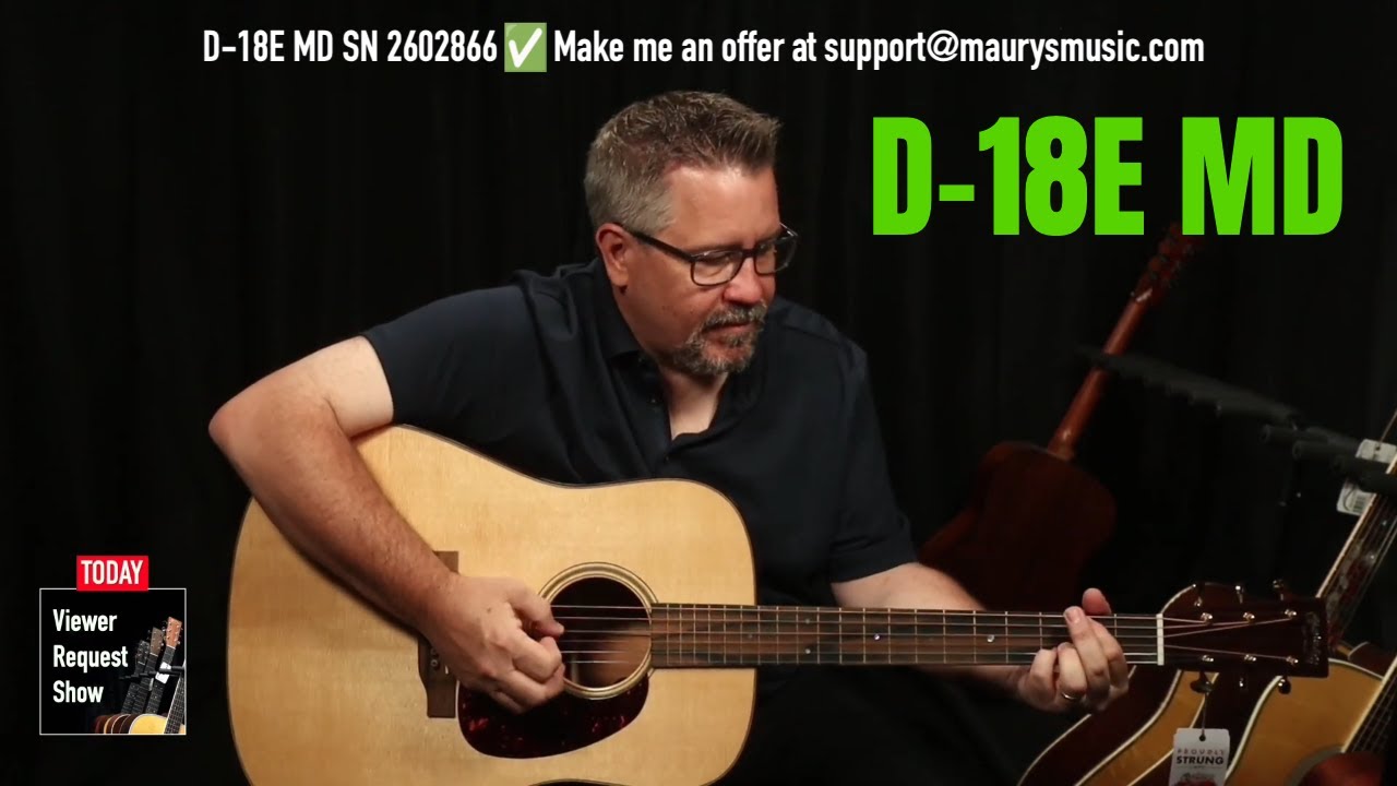 Martin D-18E Modern Deluxe SALE!  💰 Make me an offer #martinguitar #sale