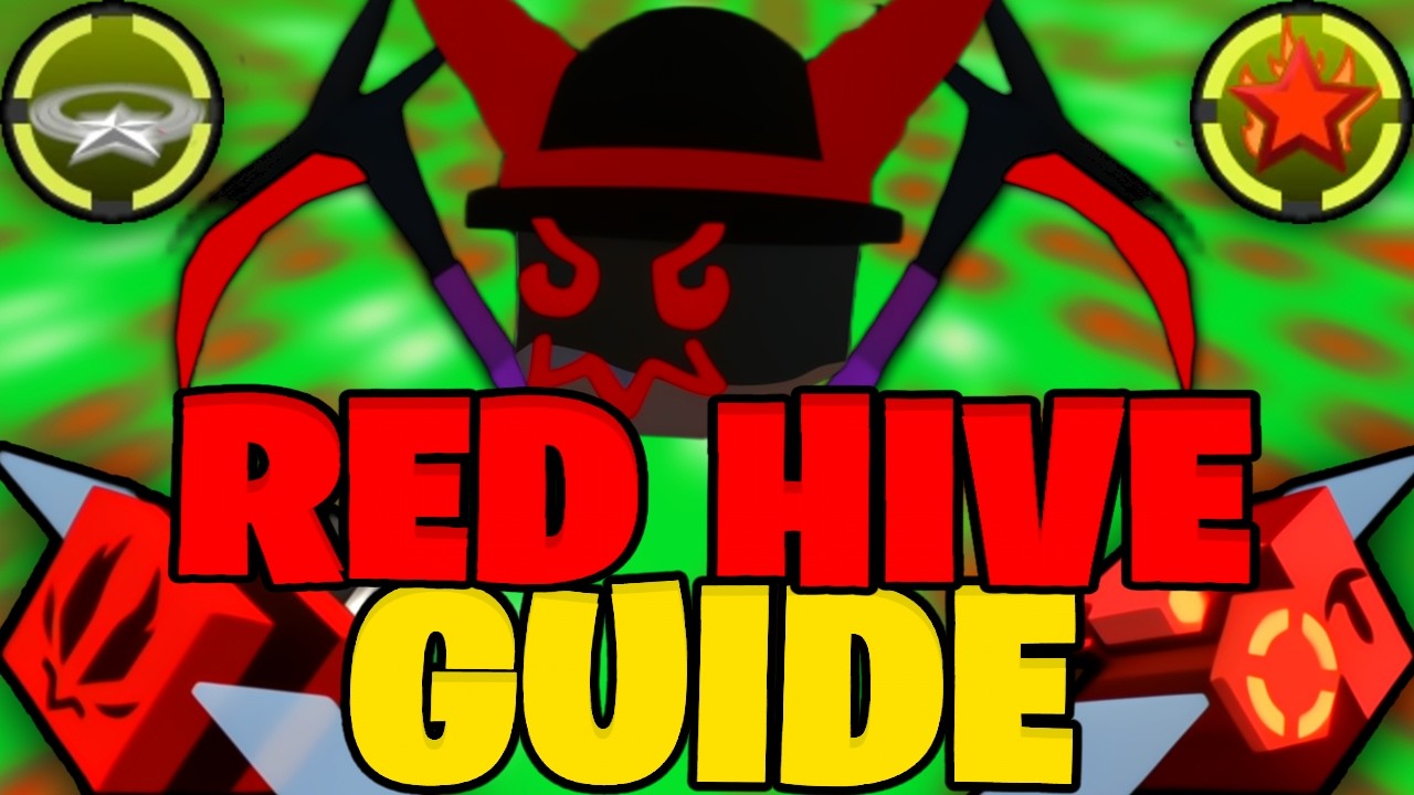 *BEST* Red Hive Guide | Bee Swarm Simulator
