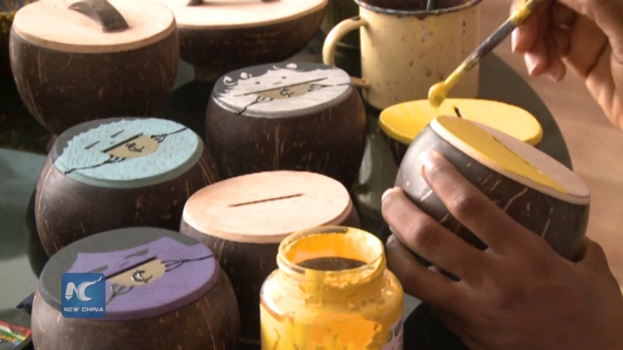 Craft products from coconut shells