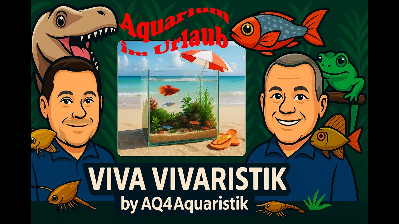 Viva Vivaristik – Folge 34: Aquarium im Urlaub 🌴 Füttern, Filter & Technik – so bleibt alles stabil!
