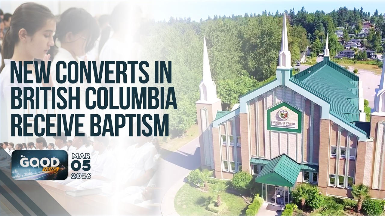 Holy Baptism in British Columbia| The Good News | March 5, 2026