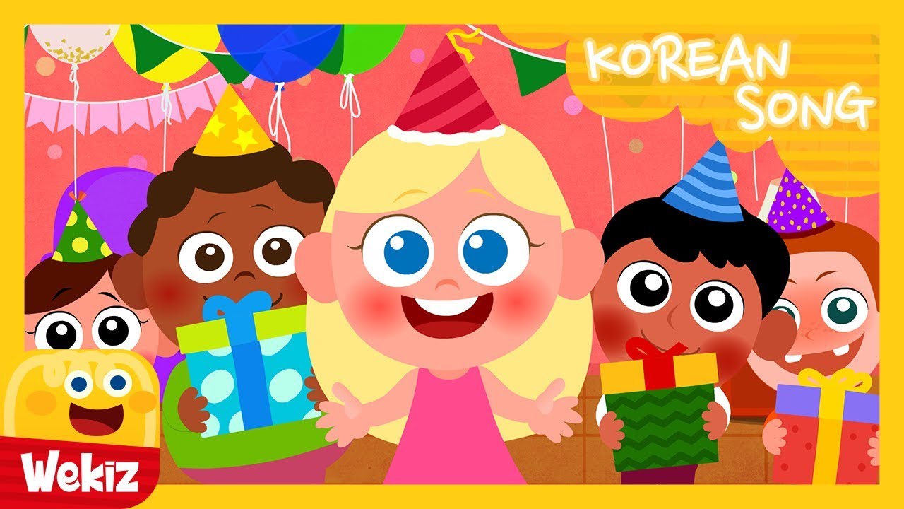 생일 축하 노래 | Happy Birthday Song | KoreanㅣWekiz Nursery Rhymes & Songs For Children