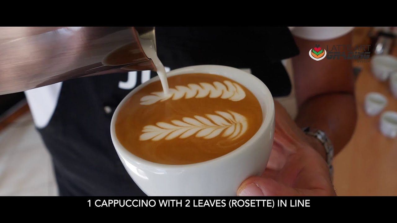 Red Latte Art Grading Level 2020