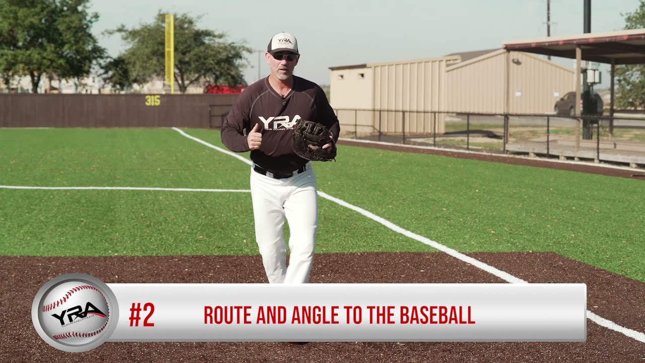Baseball:1st Base Fielding-Turn a double play, hold a runner on, field a ground ball squared up