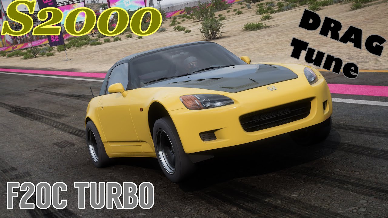 Forza Horizon 5 Honda S2000 drag tune