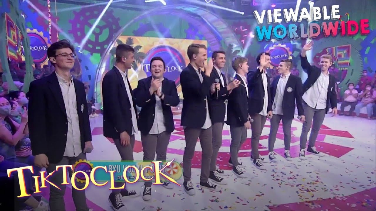 TiktoClock: Voice group na BYU Vocal Point, nakipagkulitan sa Tiktropa!