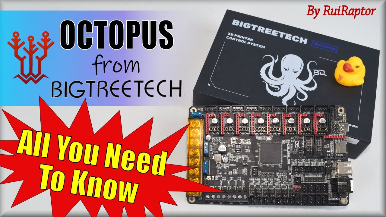 Плата OCTOPUS BTT — полный анализ со всеми подробностями и функциями