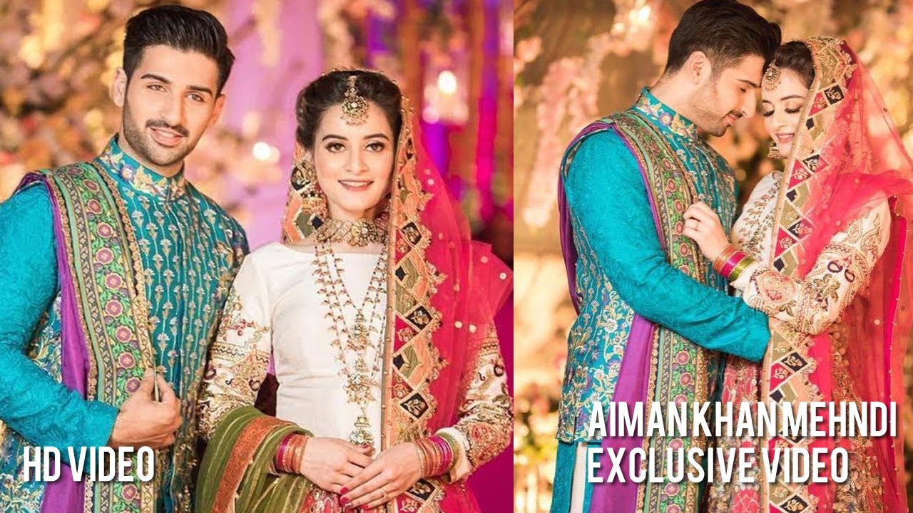 Aiman Khan Complete Mehndi Exclusive Video | Pakistani Actress | Ebuzztoday