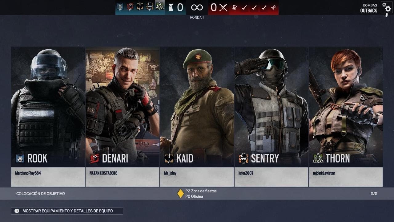 Jugando Tom Clancy's Rainbow Six Siege