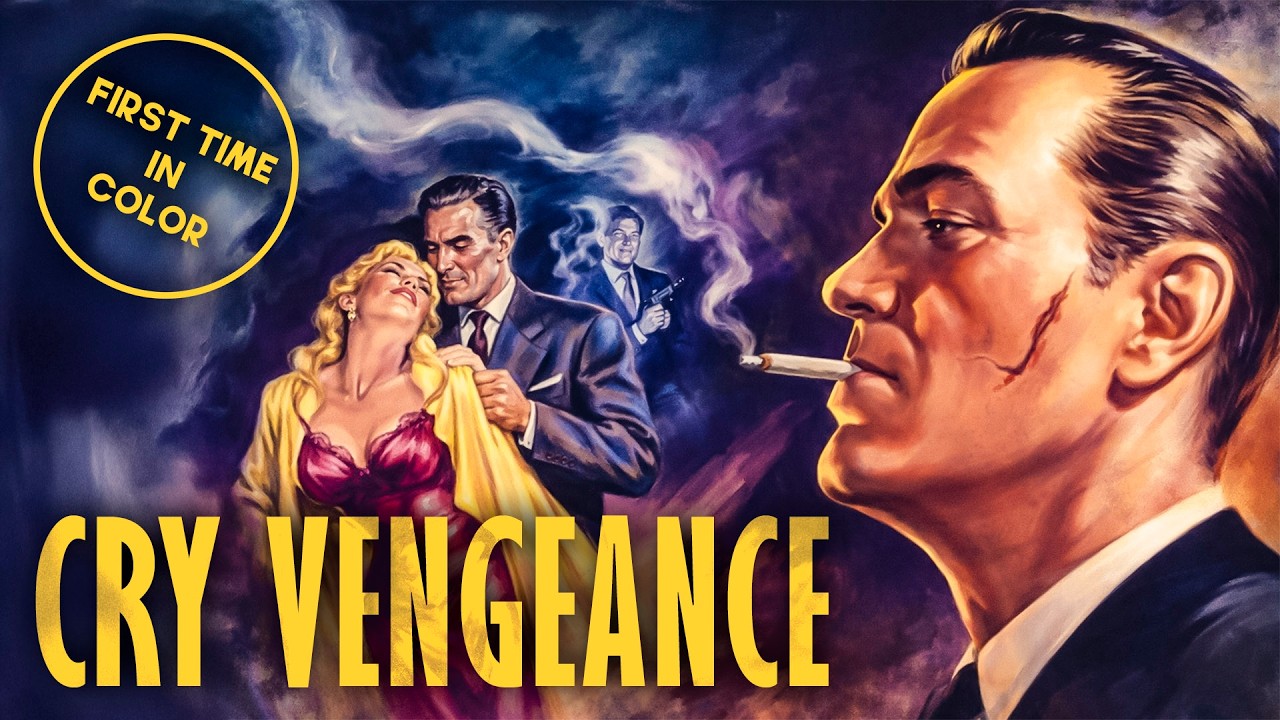 Cry Vengeance | 1954 | Colorized | Classic Drama Movie | Film Noir