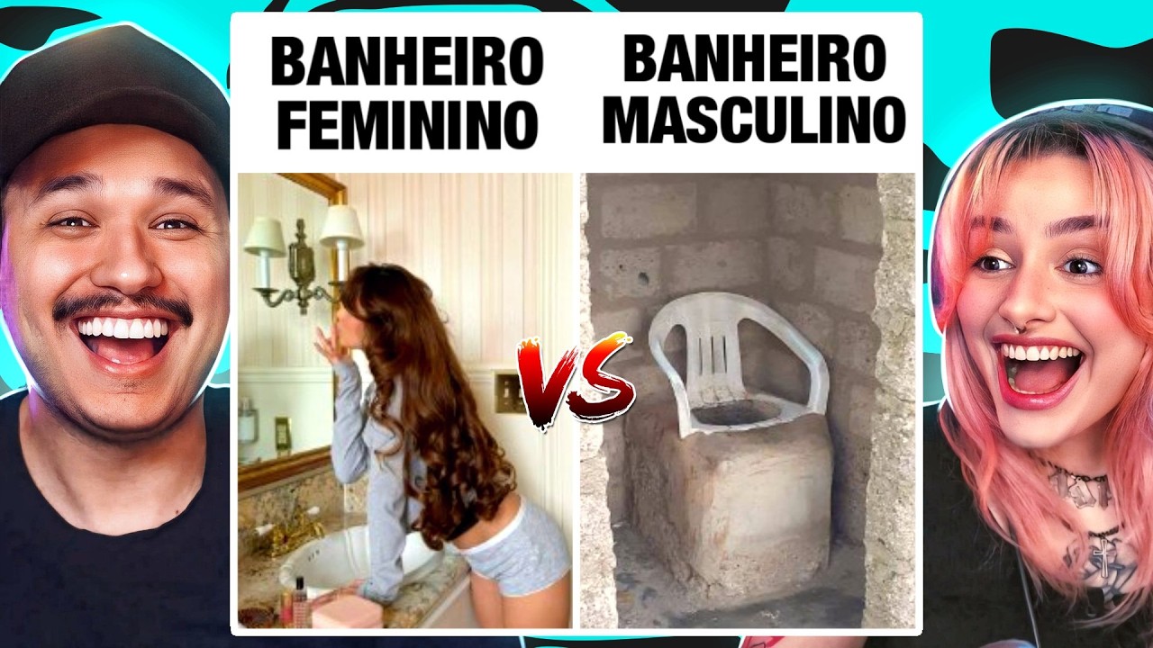 ESSE MENINOS VS MENINAS NOS QUEBROU KKKKKKK