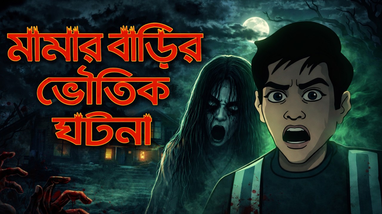 স্টেশন থেকে মামার বাড়ি । জনমানবহীন রাস্তার সেই বিভীষিকা । Horror Story Bangla