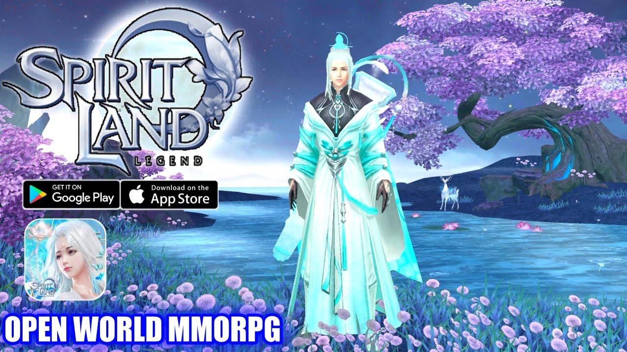 Spirit Land Gameplay (OPEN WORLD MMORPG) Android/IOS